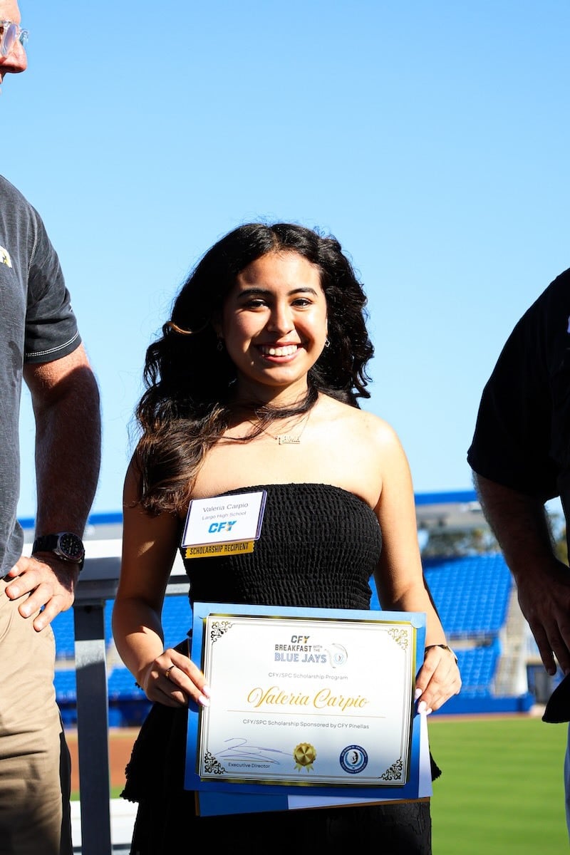 breakfast with the blue jays award winner valeria
