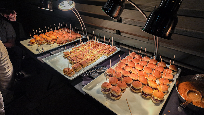 CFY celebrity banquet event buffet
